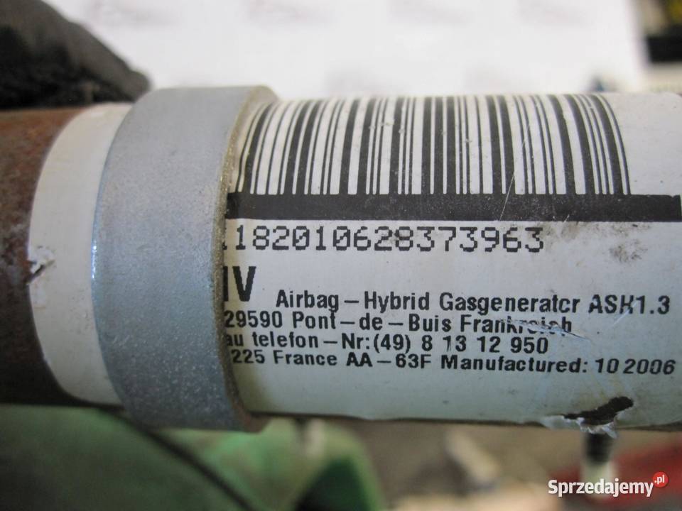 LAND ROVER FREELANDER II 06r kurtyna lewa Poduszki powietrzne