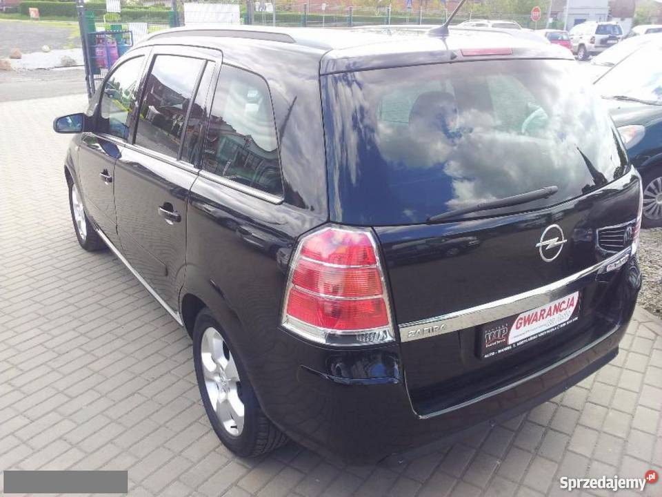 Sprzedam Opel Zafira czarny 1900cm3 opolskie Krzywizna