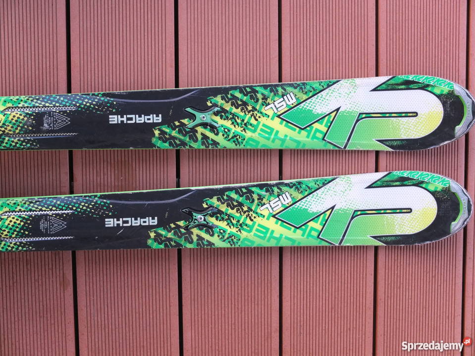 Narty K2 APACHE 167 Okazja Wrocław dolnośląskie Wrocław