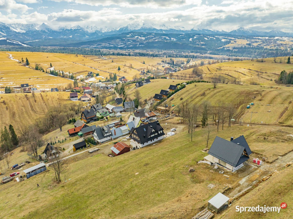 DZIAŁKA Z PANORAMĄ TATR 1070 m Rzepiska sprzedam