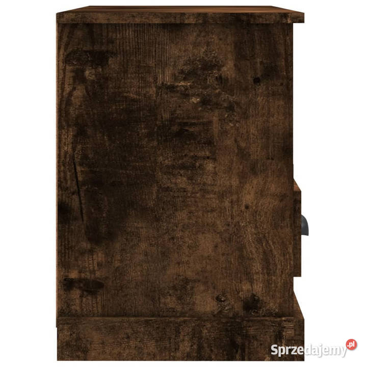 Szafka pod TV przydymiony dąb 80x35x50 WM816285 mazowieckie