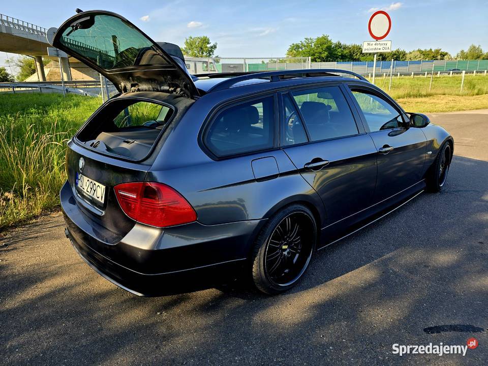 Bmw 3 e91 320D 205 Najbogatsza wersja skórzana tapicerka Słupca