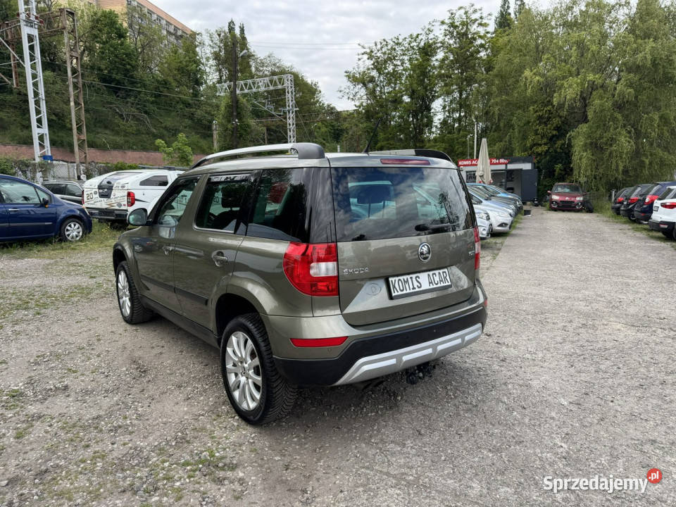 koda Yeti 20TDi140BezwypadkowyNiski relingi dachowe Szczecin