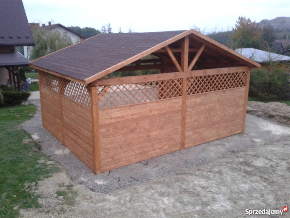 Wiata zadaszenie garaż wiata garażowa szopa Jordanów