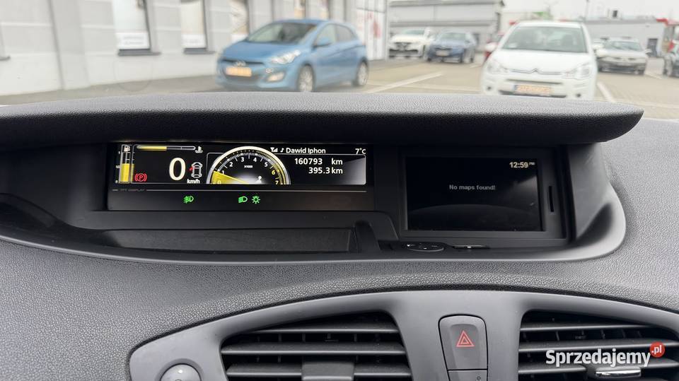 Renault Scenic III 16 16V 2013 Klima Navi TomTom kurtyny powietrzne Konin sprzedam