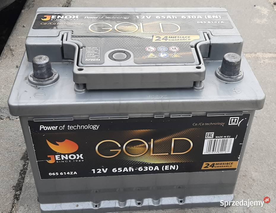Akumulator Jenox Gold 65Ah 630A P 2025 gwarancja osobowe Części samochodowe Warszawa