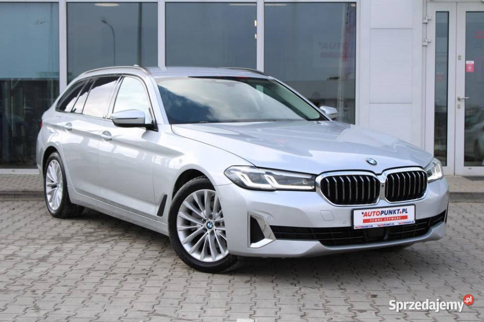 BMW SERIA 5 2020r Radar Kamera 360 AC 4 strefy Gdańsk