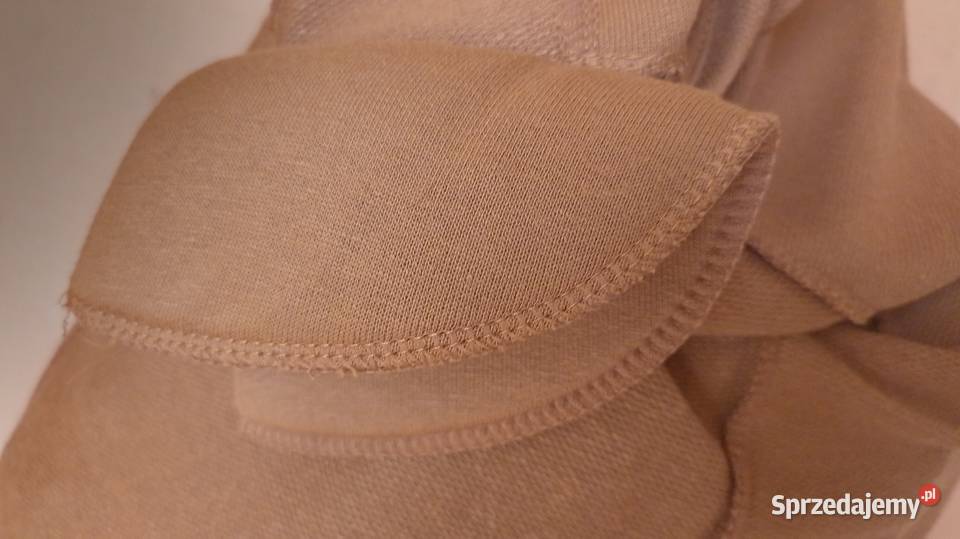 Kardigan z bluzką brązowy/beżowy Tarnowo Podgórne