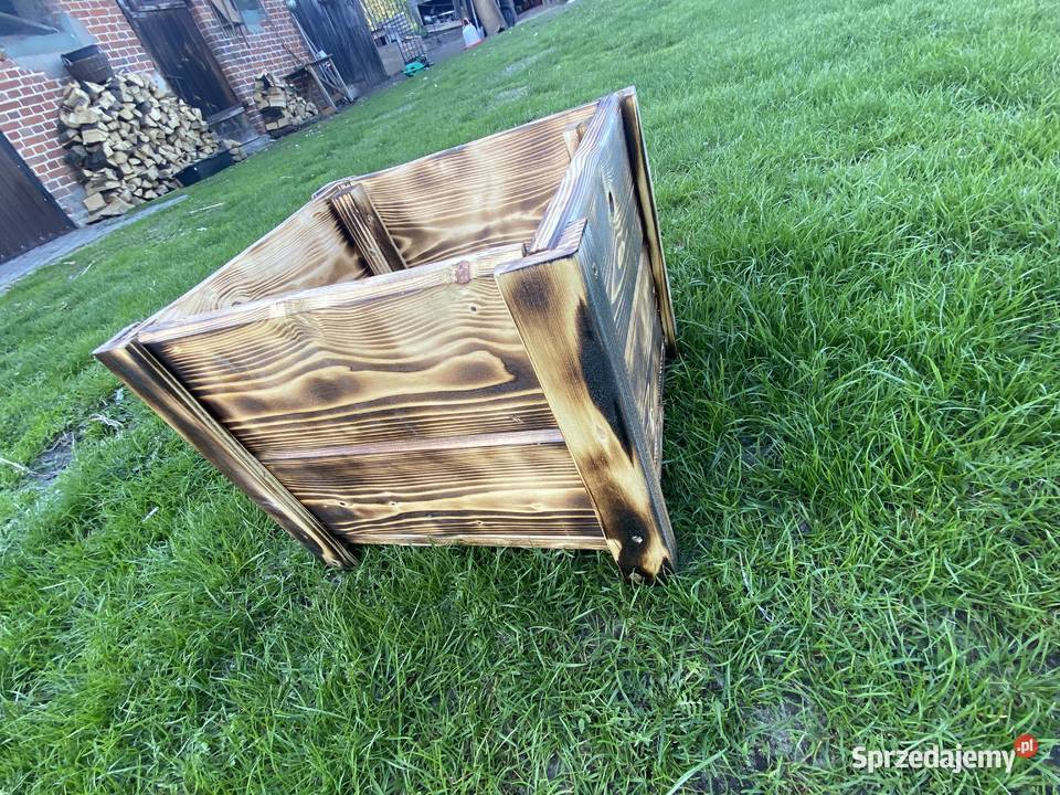 Doniczki ogrodowe opalane Donice Chodel