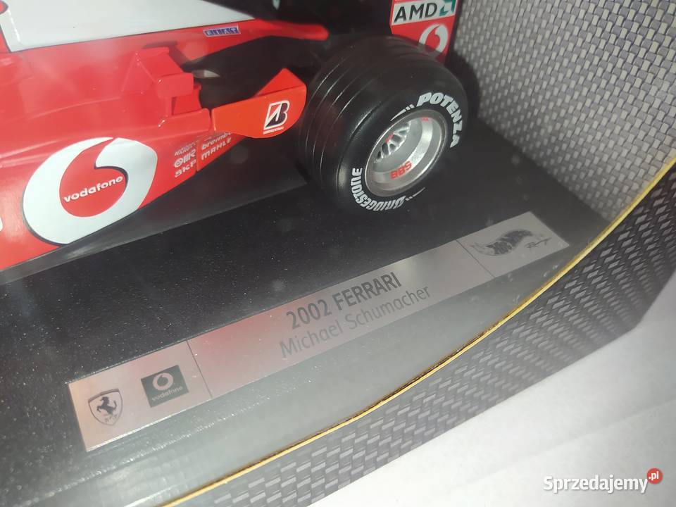 Ferrari F1 Michael Schumacher 2002 118 pomorskie Gdańsk