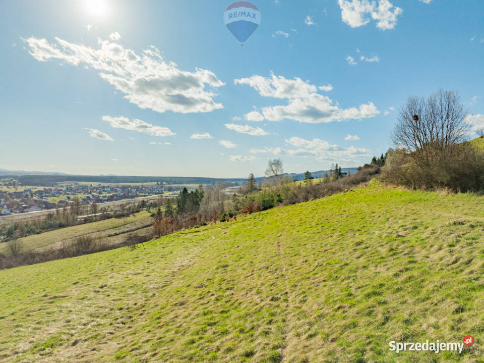 Widokowa działka budowlana Szlembark 1725 m