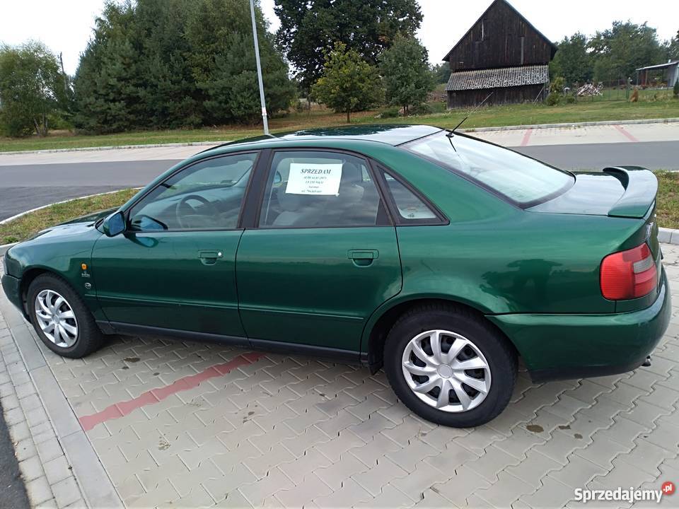 Sprzedam AUDI A4 19 TDI automat zielony wielkopolskie Nowy Tomyśl