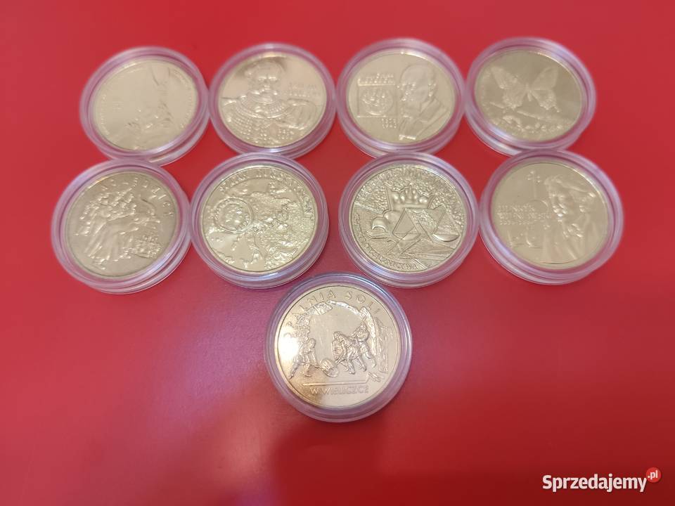 2001r Kompletny rocznik 9 monet 2 GN Lębork
