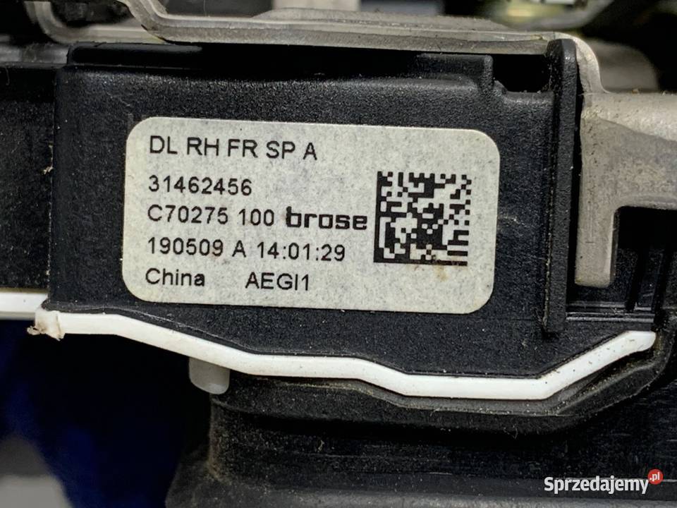 ZAMEK DRZWI PRAWY PRZÓD VOLVO S90 II osobowe Zamki, wkładki i kluczyki