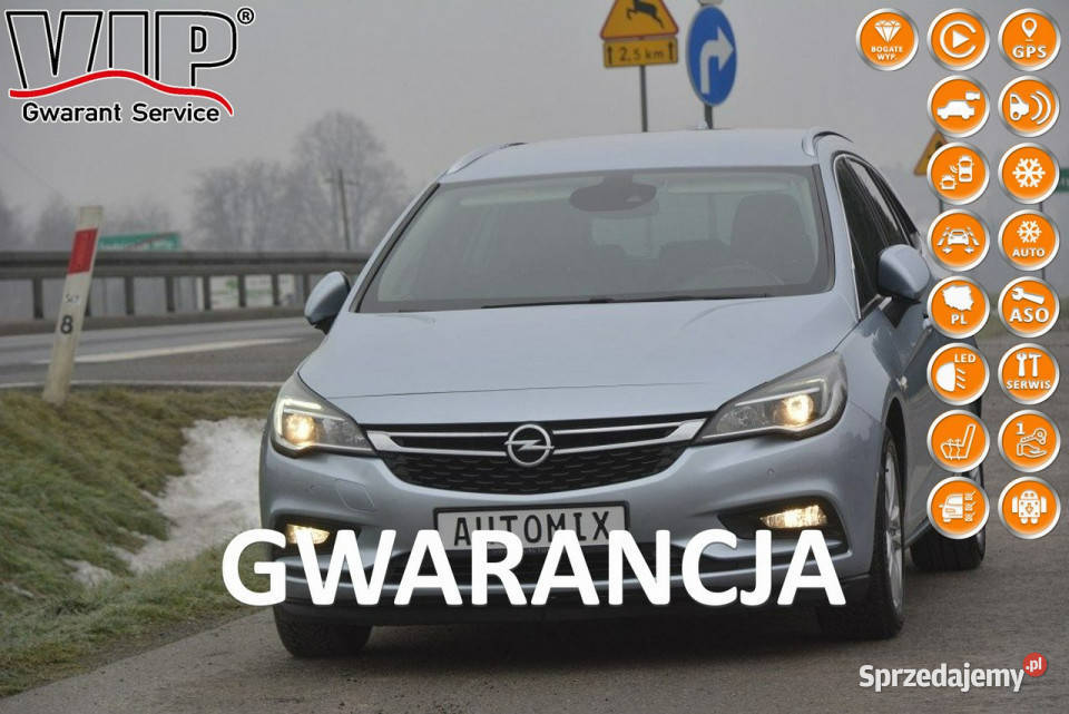 Opel Astra 16CDTI doinwestowany bezwypadkowy wspomaganie kierownicy Sędziszów Małopolski