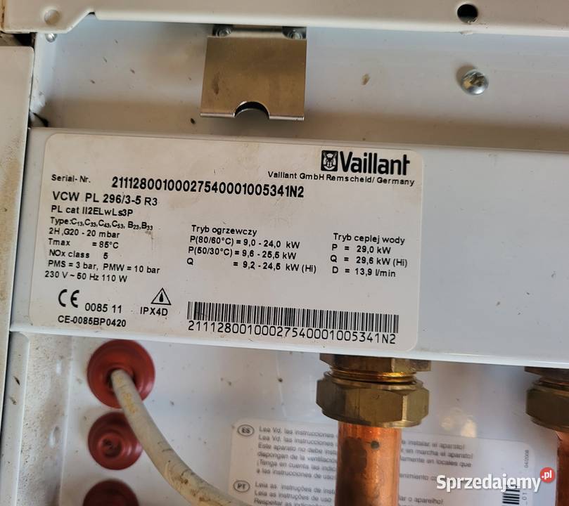 Vaillant VCW 29635 R3 częsci Kraków