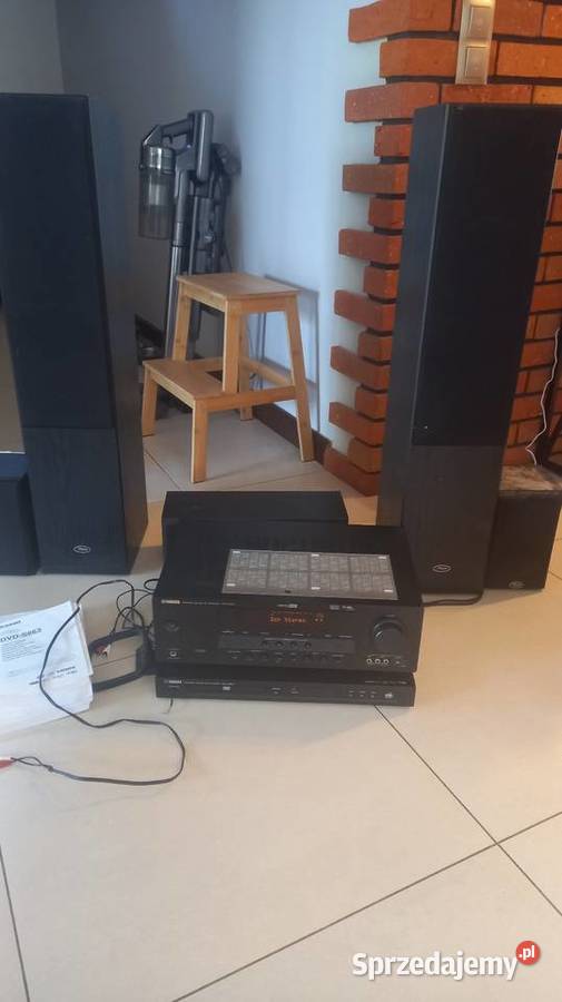 Zestaw kina domowego Yamaha.
