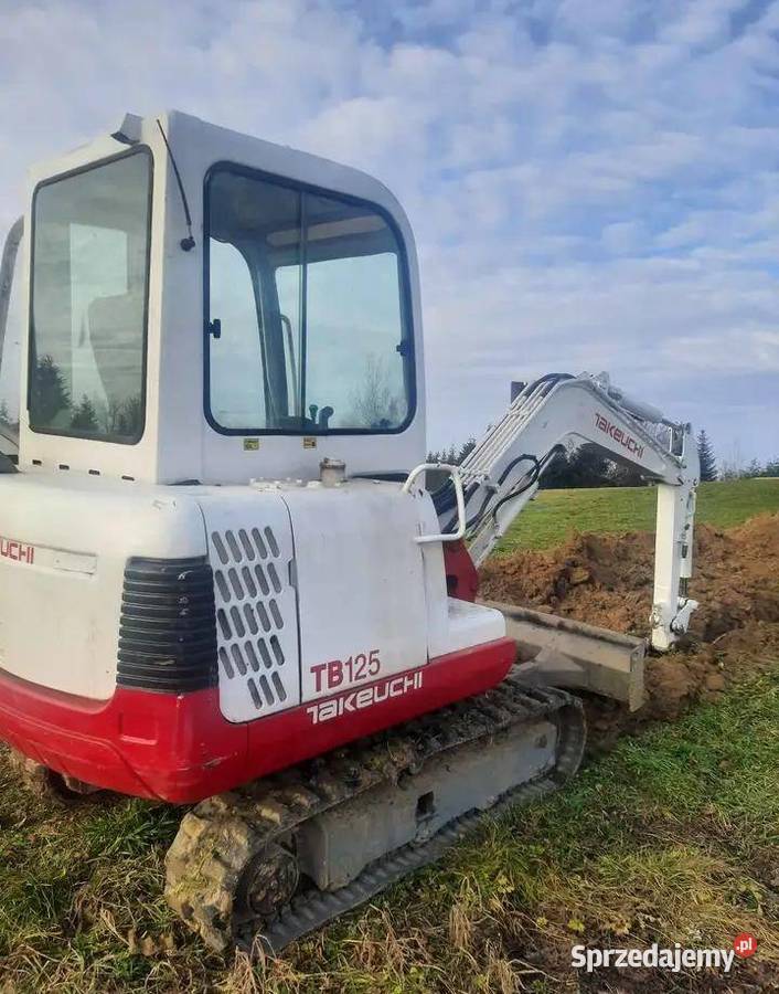 Minikoparka Takeuchi Wałbrzych sprzedam