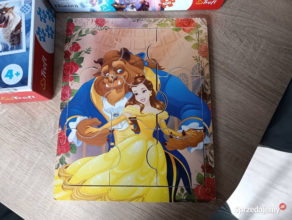 Zestaw puzzli z Krainy Lodu pomorskie Kwidzyn
