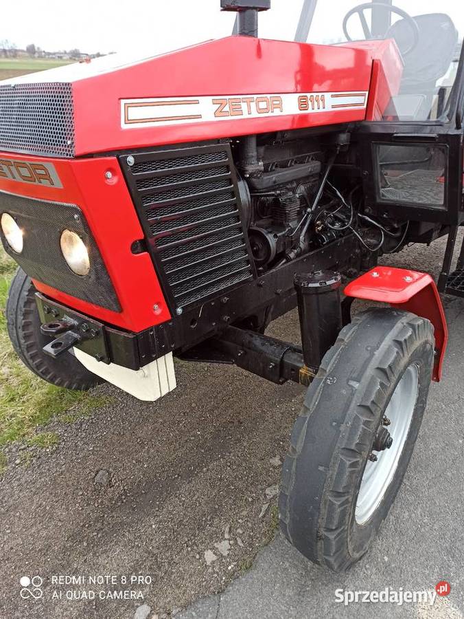 Zetor 8111 zarejestrowany opłacony transport Sieradz