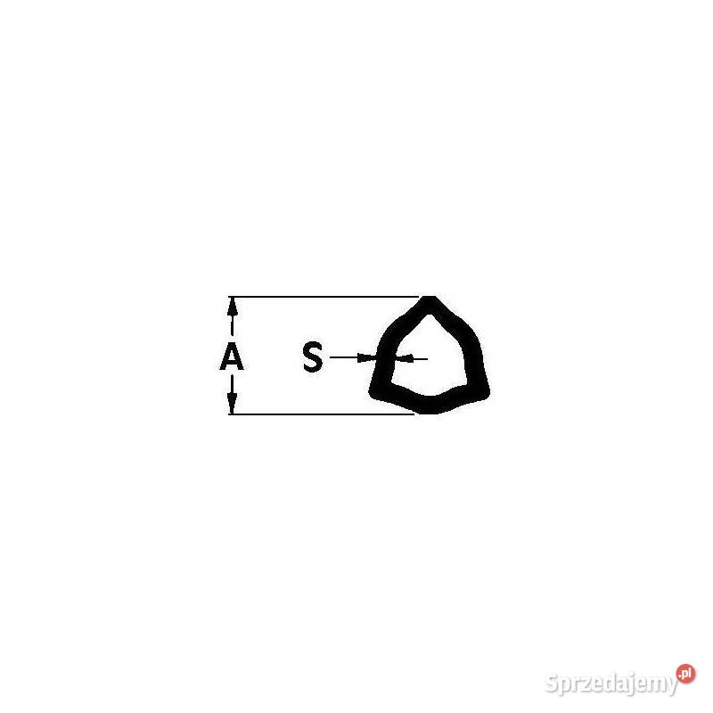 Rura 1m profil trójkątny 54x4 P9 27293 Kamionna