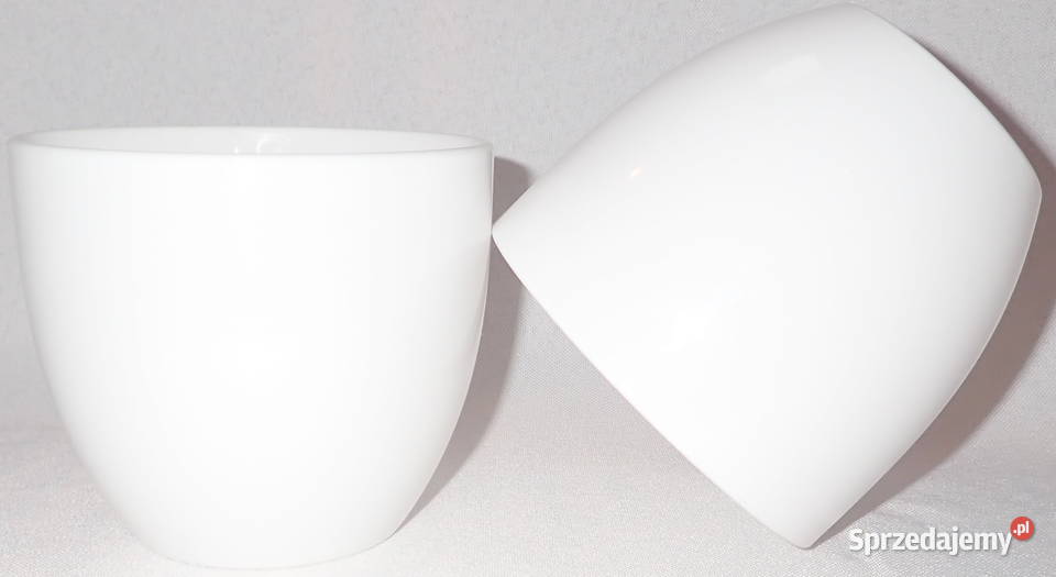 Miski Sevilla Duże BIAŁE na storczyki 12 Różne Siewierz