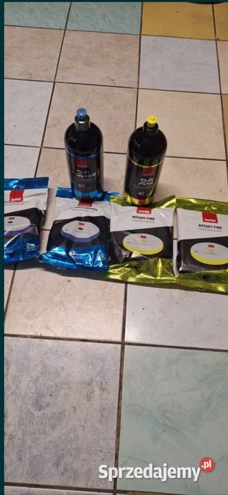 Zestaw 2óch Past polerskich i 4 padów polerskich małopolskie Kraków sprzedam