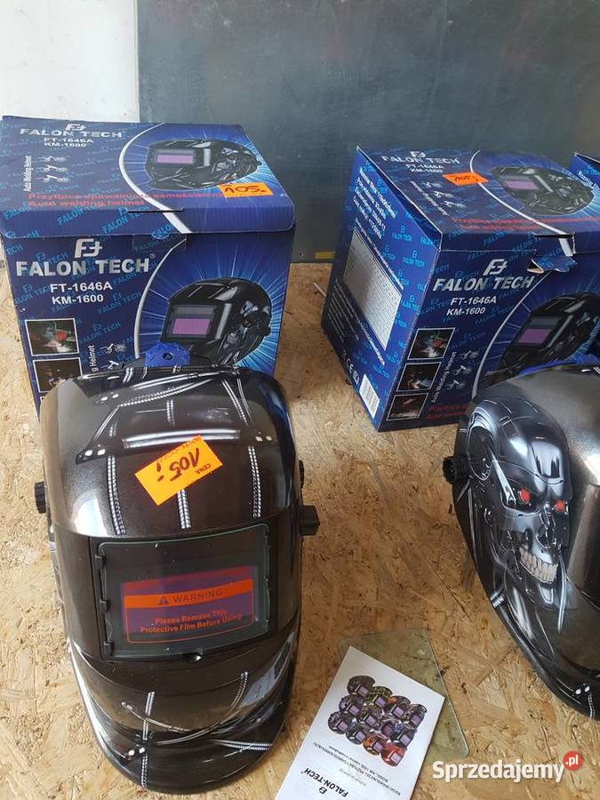 PRZYŁBICA SPAWALNICZA SAMOSCIEMNIAJACA Motyw Głogowa