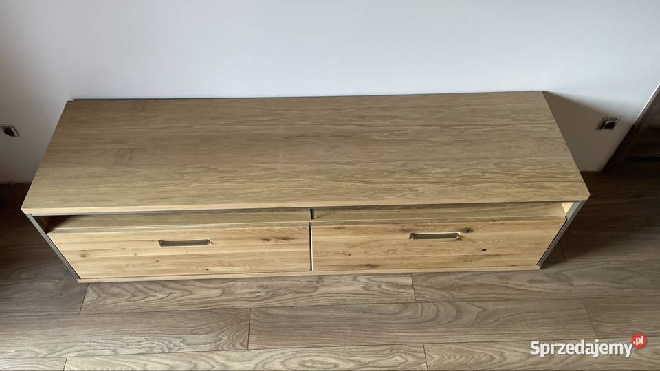 Szafka komoda RTV Dąb bianco 180 52cm Bogatynia sprzedam