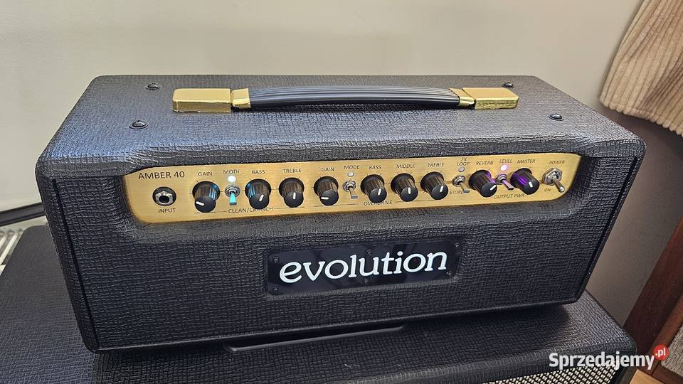 Wzmacniacz gitarowy Evolution i Kolumna V30 2x12