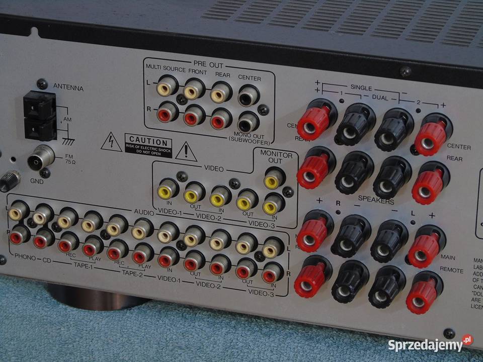 Amplituner Onkyo TXSV717 PRO mocny 340 wat Jasło