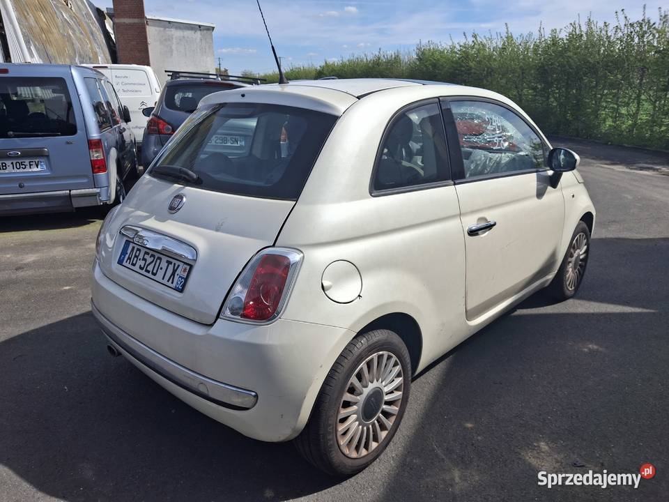 Fiat 500 2009r 14 benzyna klimatyzacja alufelgi 100KM mazowieckie Warszawa