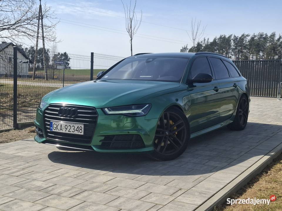 Audi A6 C7 2012 30 TDI Stronic Quattro welurowa tapicerka pomorskie