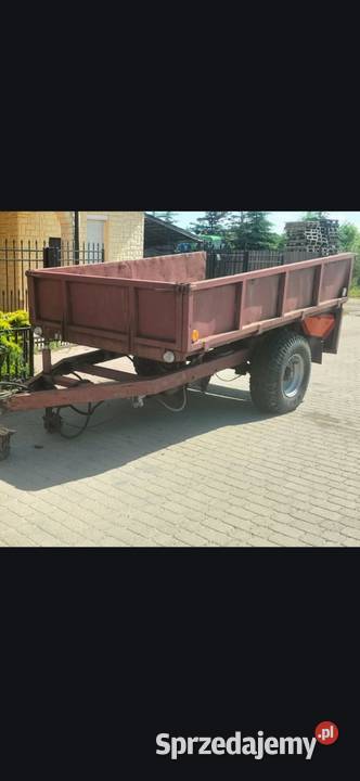 Przyczepa wywrotka Agromet zarejestrowana Siedlce sprzedam