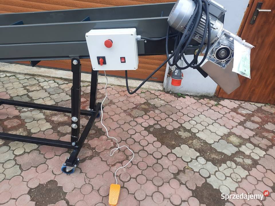 Taśmociąg przenośnik taśmowy do pakowania warzyw Łowicz