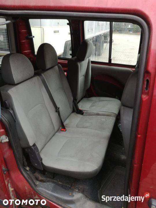 KANAPA TYLNA FIAT DOBLO osobowe Osiek