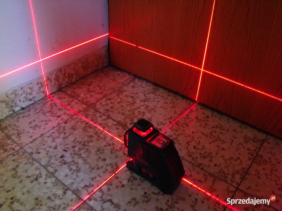 Używany laser krzyżowy BOSCH GLL 380 P Bielsko-Biała