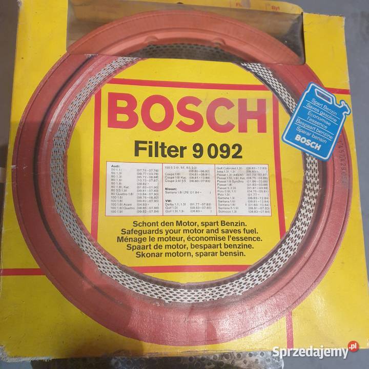 Filtr powietrza Bosch audi golf Pozostałe Ostrowiec Świętokrzyski