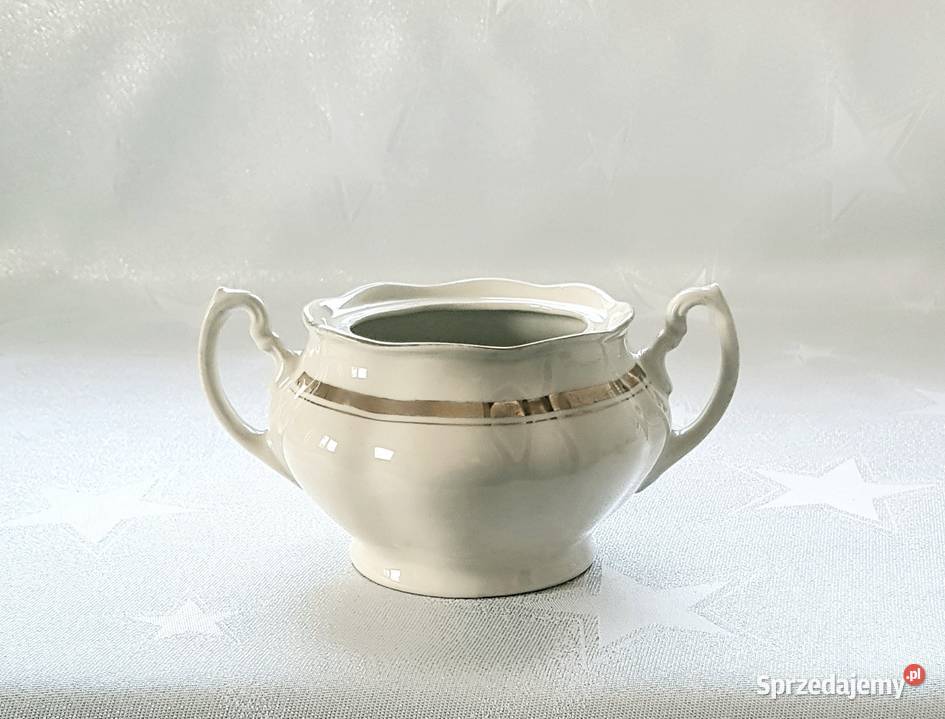Cukiernica porcelit Chodzież PRL pojemnik na