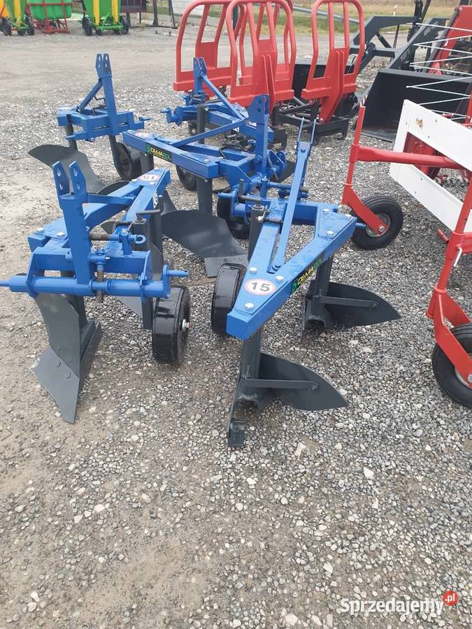 Pług 1 2 skibowy Demarol do minitraktorków Rolnictwo małopolskie Miechów