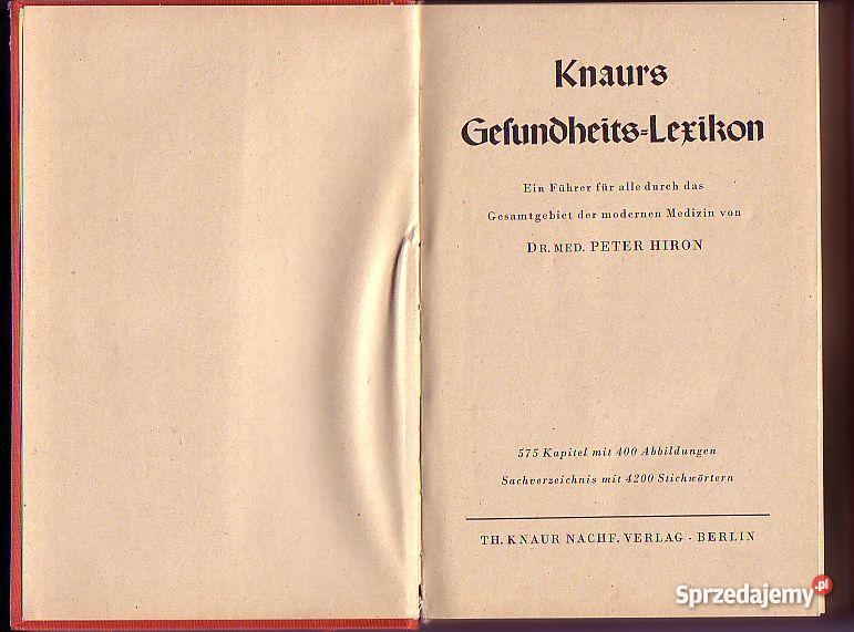 863 KNAURS GESUNDHEITS LEXIKON EIN FUHRER FUR AL Czyrna