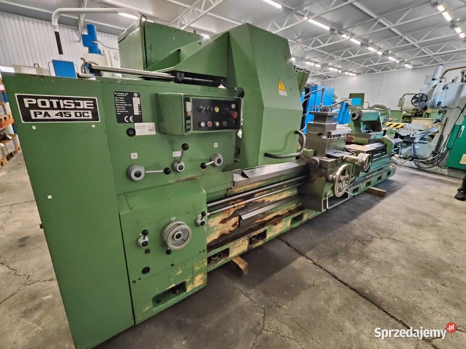 TOKARKA UNIWERSALNA POTISJE PA45 DC x 3500 Trzebunia