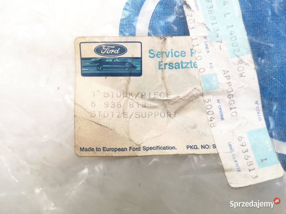 PLASTIKOSŁONA BAGAŻNIKA FORD FIESTA 19891996 lubelskie sprzedam