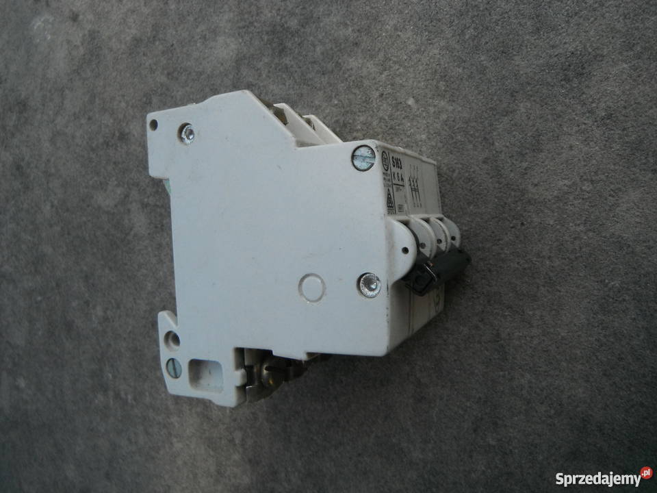 Wyłącznik instalacyjny S163 K 6A 380VAC Nowe mazowieckie Chlewiska