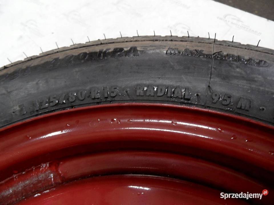 FORD FOCUS MK1 I koło dojazdowe 1258015 95M