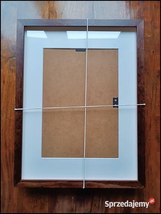 Ramka na Zdjęcia drewniana z passepartout 3 kpl Warszawa sprzedam