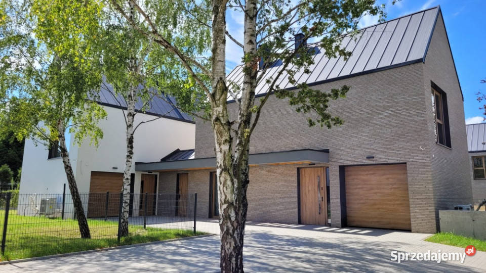 Ekologiczny dom w stanie deweloperskim na nowym garaż Łódź