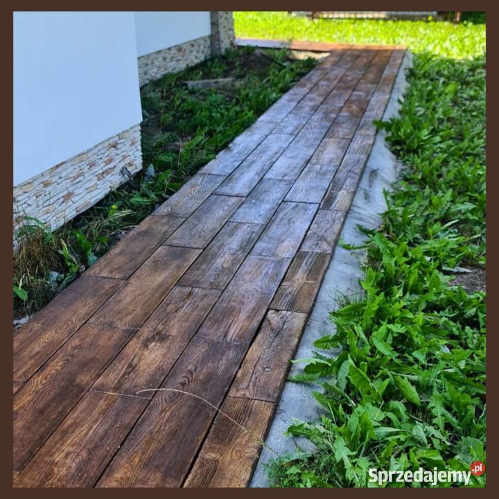 Deska tarasowa betonowe drewno na taras ścieżkę Podłoża Kielce