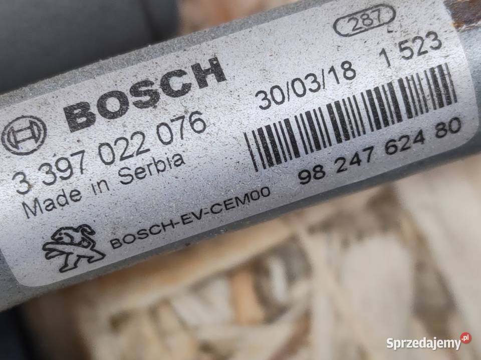 Mechanizm Silniczek Wycieraczek Przód Citroen Pleszew sprzedam