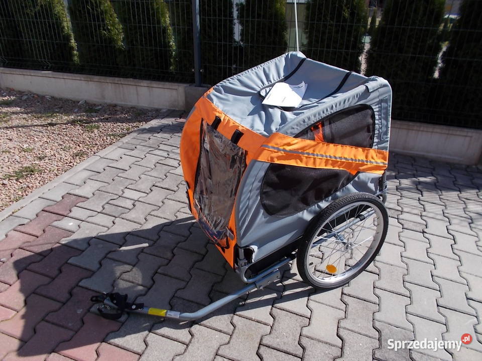 Przyczepka rowerowa zwierząt VIDAXL uchwyt do Kraków sprzedam